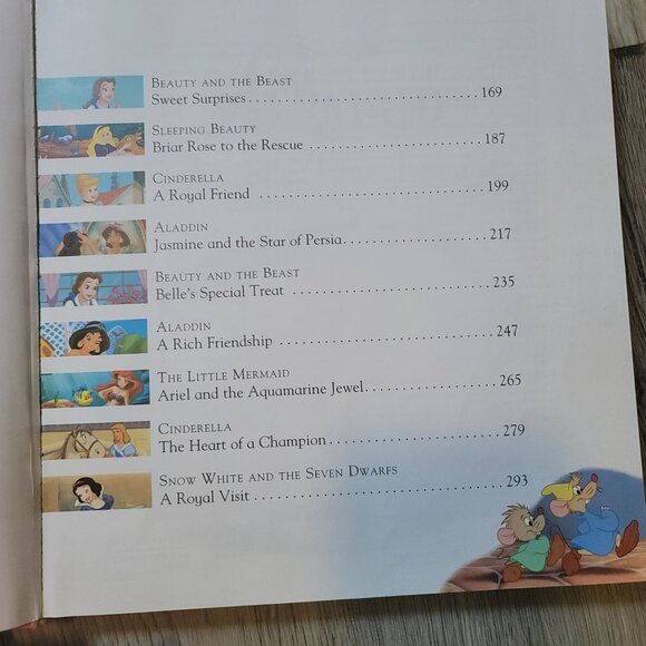 Disney Princess Collection A Treasury Of Tales Hardcover Book Princess Storybook - Picture 4 of 6